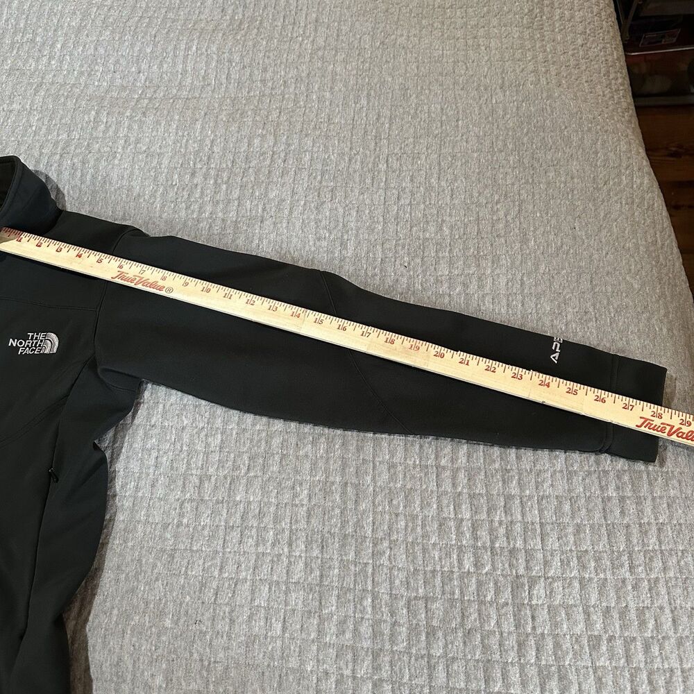 The North Face Apex Black Full Zip Jacket Women Pockets Lightweight Size S Wind - Picture 7 of 9
